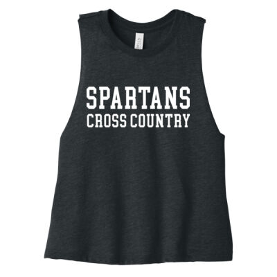 BHBL XC - Women's Racerback Cropped Tank Thumbnail