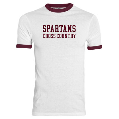 BHBL XC - Unisex 50/50 Ringer T-Shirt Thumbnail